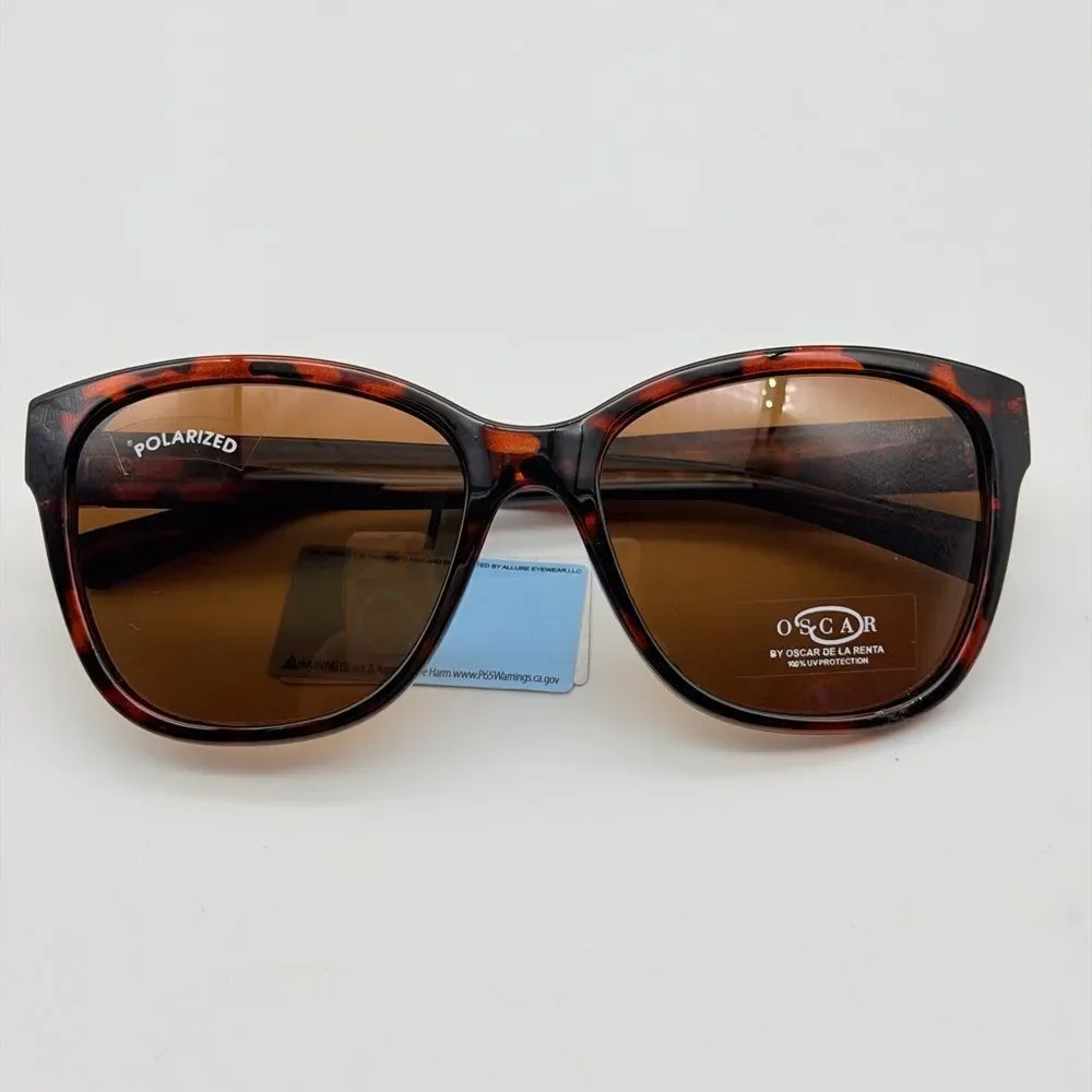 Oscar de la Renta Tortoise Shell Polarised Sunglasses OSS 1364 CEP 215